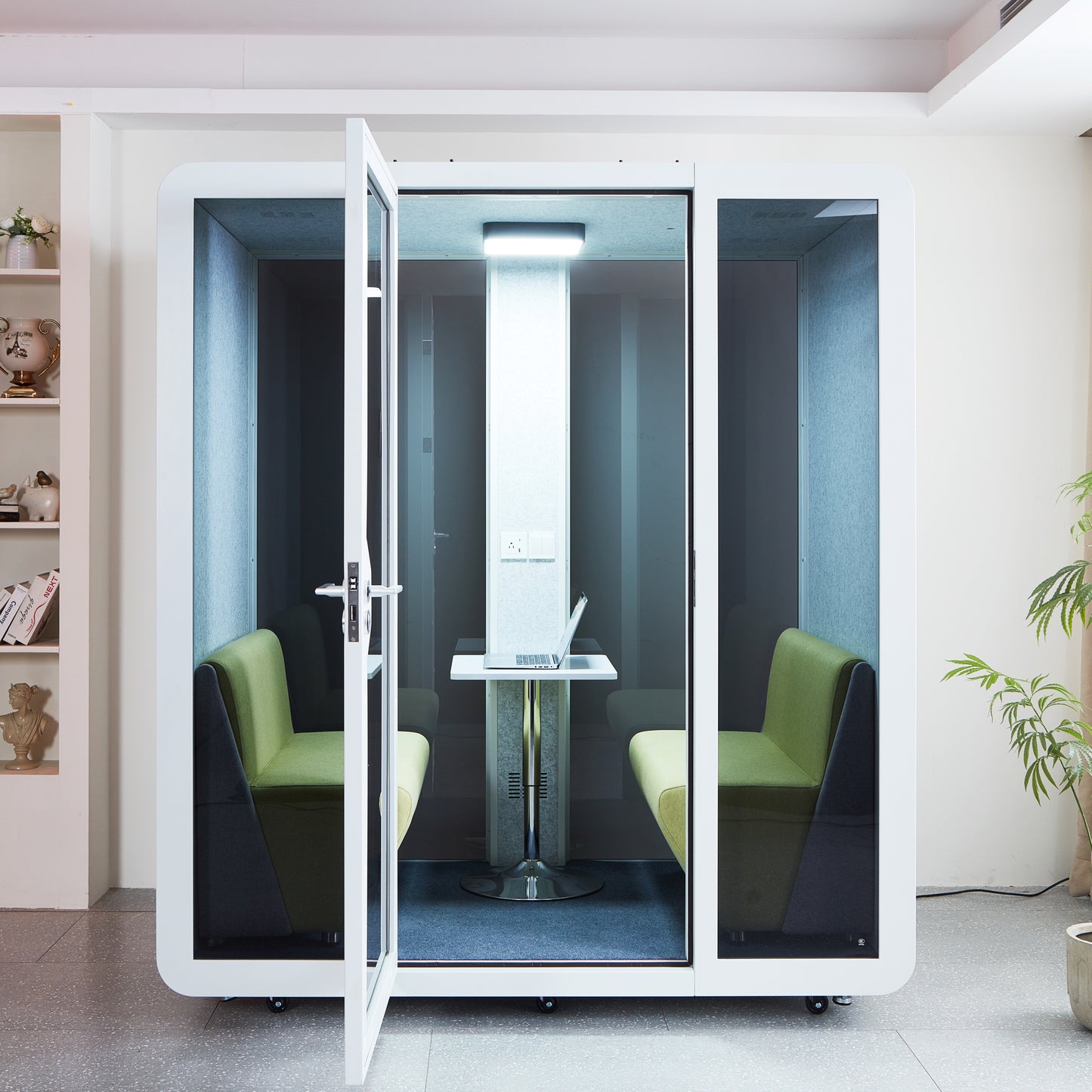 NoVoxPod Grande Office Sound Pod Meeting Booth - 2-4 Person Size