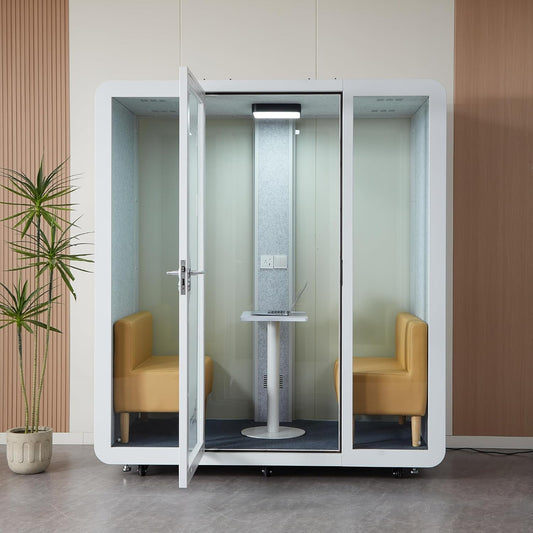 NoVoxPod Double Office Sound Pod Meeting Booth -  2 Person