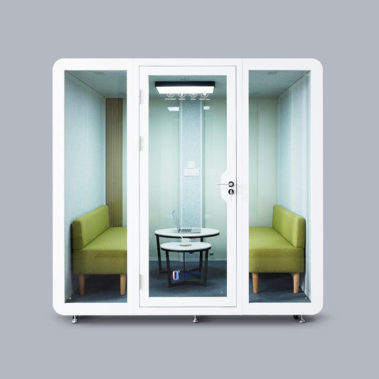 NoVoxPod Trenta Office Sound Pod Meeting Booth - 6-8 Person Size