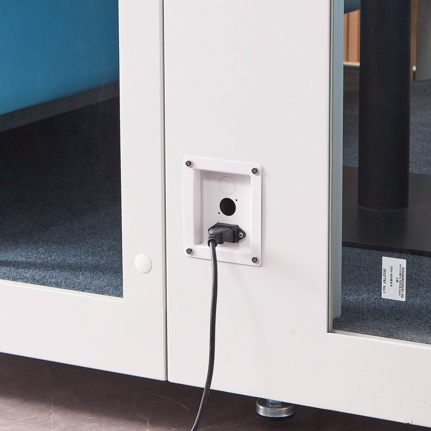 NoVoxPod Venti Office Sound Pod Modular Meeting Booth - 4 Person Size