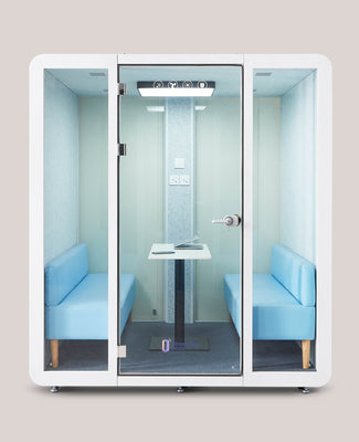 NoVoxPod Venti Office Sound Pod Meeting Booth - 4-6 Person